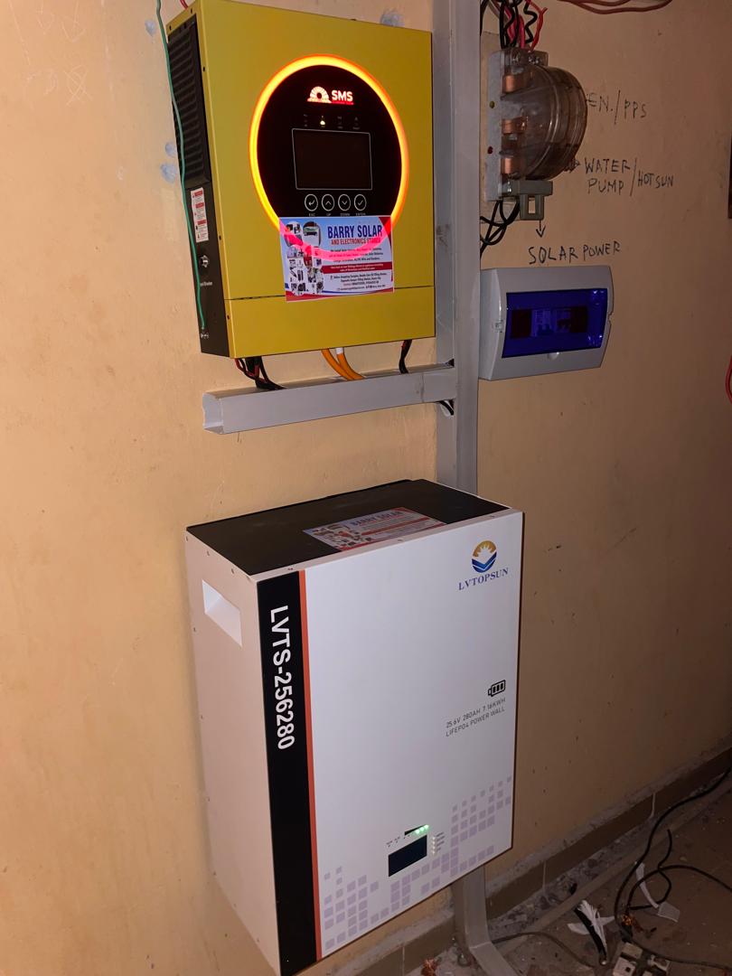 Barry Solar installation project 9